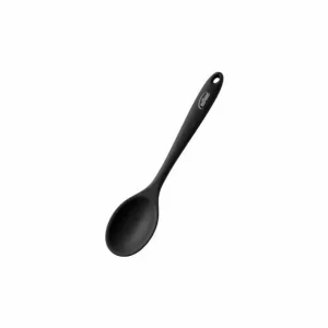Dagaanbieding Inoxibar Lepel Plat silicone zwart 28,1x5,2cm