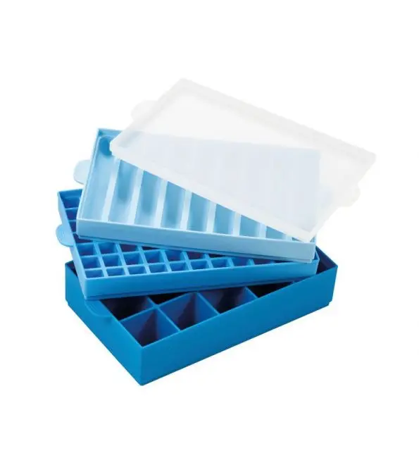Koop Vandaag Ijsblokjesmaker silicone 3-delig 16,5x10x7,5cm