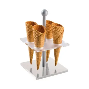 Martellato Ijshoornstandaard glas voor 4 ijsjes Nu Kopen