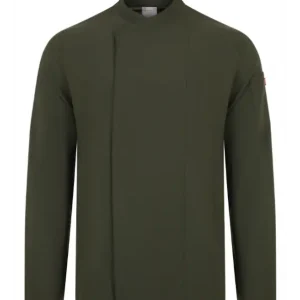Lage Prijs Koksjas Heren microfiber olijfgroen 3XL
