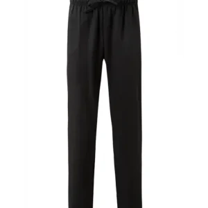 Broek Dames elastisch microfiber zwart 2XL Finale Uitverkoop