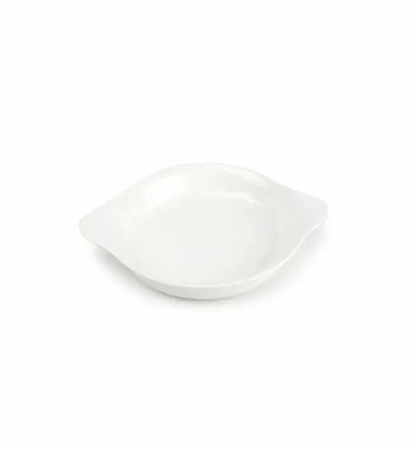 BonBistro Flavor Ovenschaal wit 17,5x/21,5xH3,5cm Beperkt Aanbod