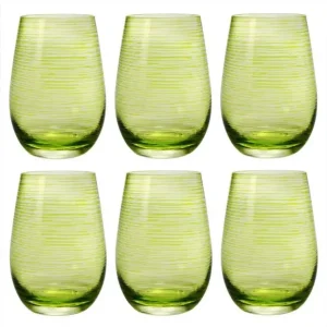 Veilige Betaling Stölzle Tumbler Twister Green 465ml | 6 stuks