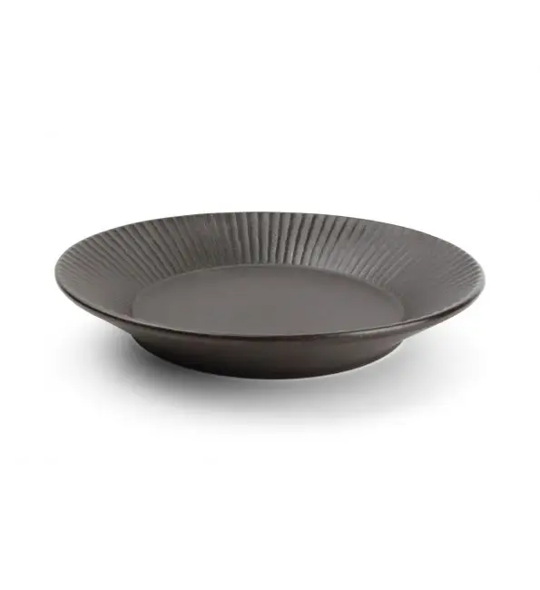 Direct Verzonden F2D Diep Bord Aurora black 24x4cm