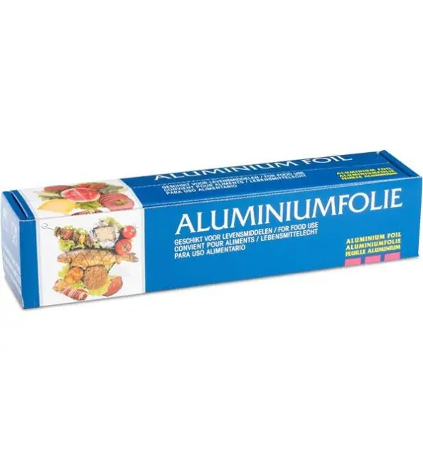 Prowrap Aluminiumfolie 45cmx150m + cutterbox Direct Beschikbaar