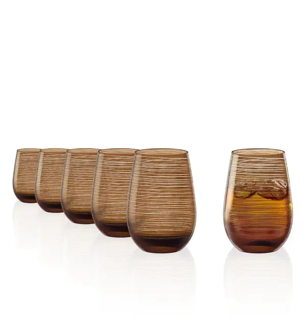 Stölzle Beker Twister bruin 465ml | 6 stuks Must-Have