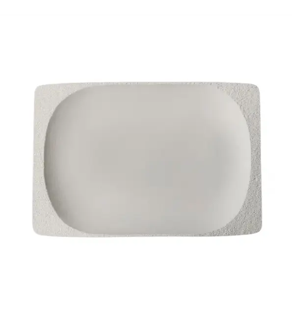 Fabrieksprijs Bord Palace wit 29,4x21,6x3,5cm