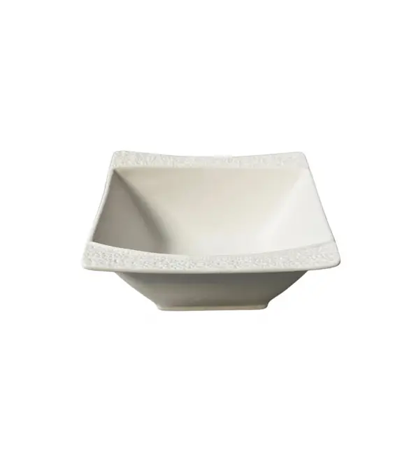 Kom Palace wit 10,5x10,5xH4,5cm Premium