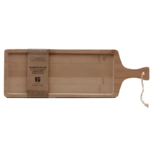Exclusieve Aanbieding Plank met handvat bamboe 15x45x1,5cm
