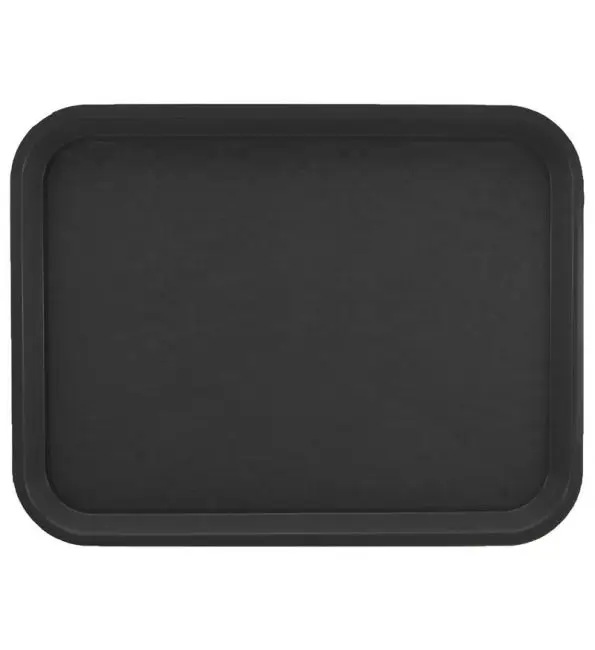 Weekendaanbieding Dienblad PP zwart 45,5x35,5cm