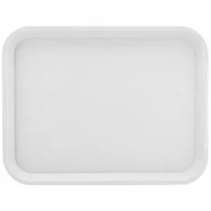 Weekendaanbieding Dienblad PP wit 34,5x26,5cm