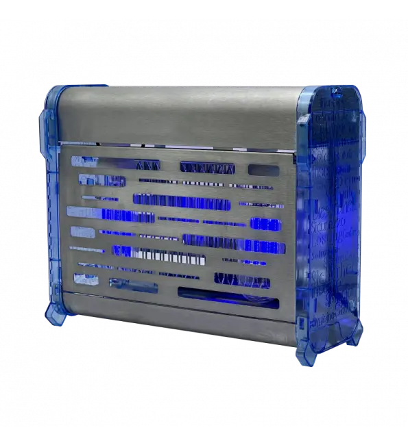 Superprijs BRC FlyinBox 10 LED Insectenverdelger 2x5W blauw | 120m²