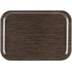 Seizoensaanbieding Dienblad Fastfood wenge 37,5x26,5cm