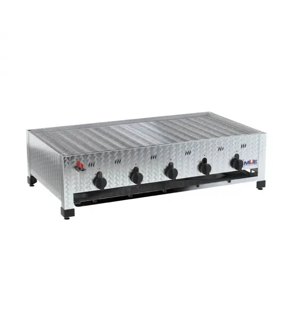 MUE Gasgrill 5-brander tafelmodel Merkproduct
