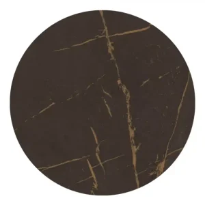 XSeat Tafelblad Compact Classic Black Copper Marble Ø680cm Beste Prijs