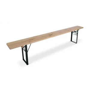 Bierbank grenenhout met groen frame 220x25cm Snelle Levering