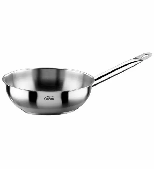 Superprijs Inoxibar Conische Sauteerpan 1,3L Ø18xH6cm