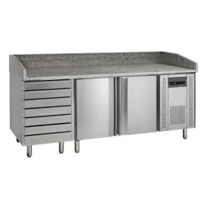 Tefcold Pizzatafel PT1310 GN1/1 Hoge Kwaliteit