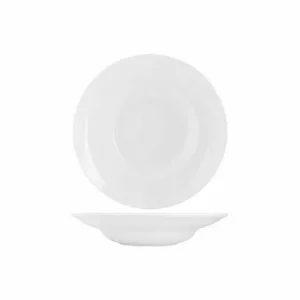 C&T Prof Essentials Pastabord wit Ø26xH5cm Op = Op