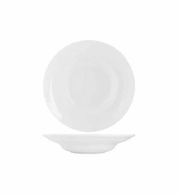 C&T Prof Essentials Pastabord wit Ø26xH5cm Op = Op