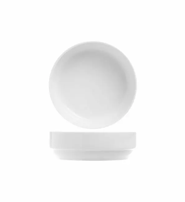 C&T Kom wit Ø19xH6cm Nieuw