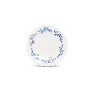 Koop Online BonBistro Plat Bord Retro blue flower 20,5cm