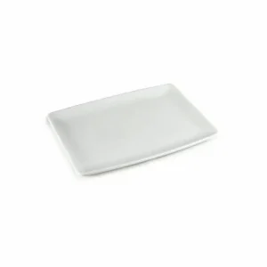 Dagaanbieding Dienblad/tray melamine wit 20x15cm
