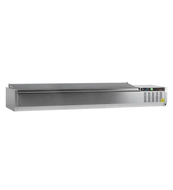Bestseller Tefcold GVC33-200 S/S Koelvitrine GN1/4 inox deksel