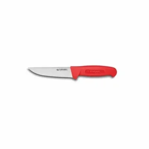 Meest Verkocht Fischer-Bargoin Beenhouwersmes met rood handvat 14cm