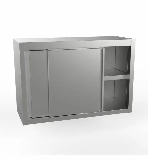 LASA Wandkast inox 160x40xH67cm Laatste Kans