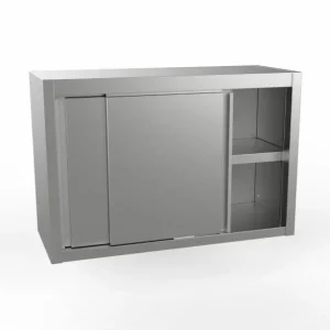 Direct Verzonden LASA Wandkast inox 180x40xH67cm