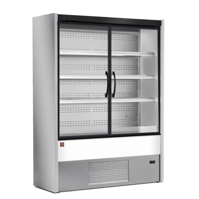 Diamond Wandkoeling | MODENA | Grijs/Wit | 0°C/+2°C | Geforceerd | Draaideuren | 1000x570x2000mm Shop Nu
