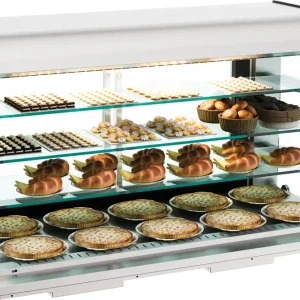 Populair Drop-in Neutraal Vitrine 155L Open