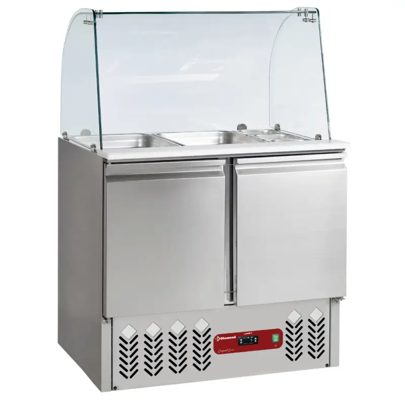 Merkproduct Geheel Saladette & Kit Gebogen Glas :