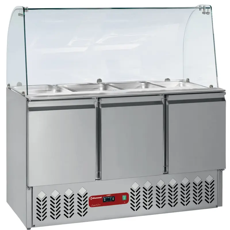 Snelle Levering Geheel Saladette & Kit Gebogen Glas :