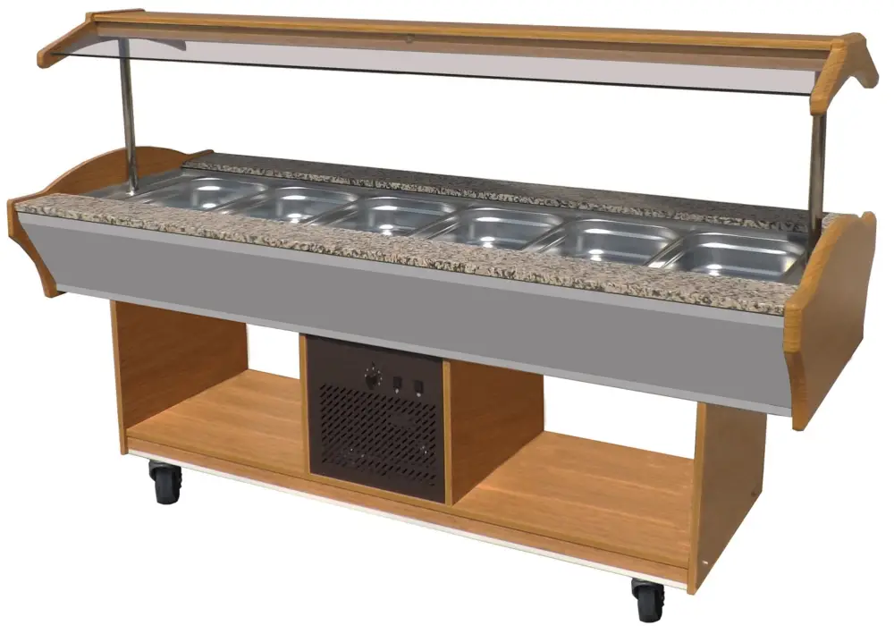 Gekoeld Buffet GN 6/1 Direct Beschikbaar