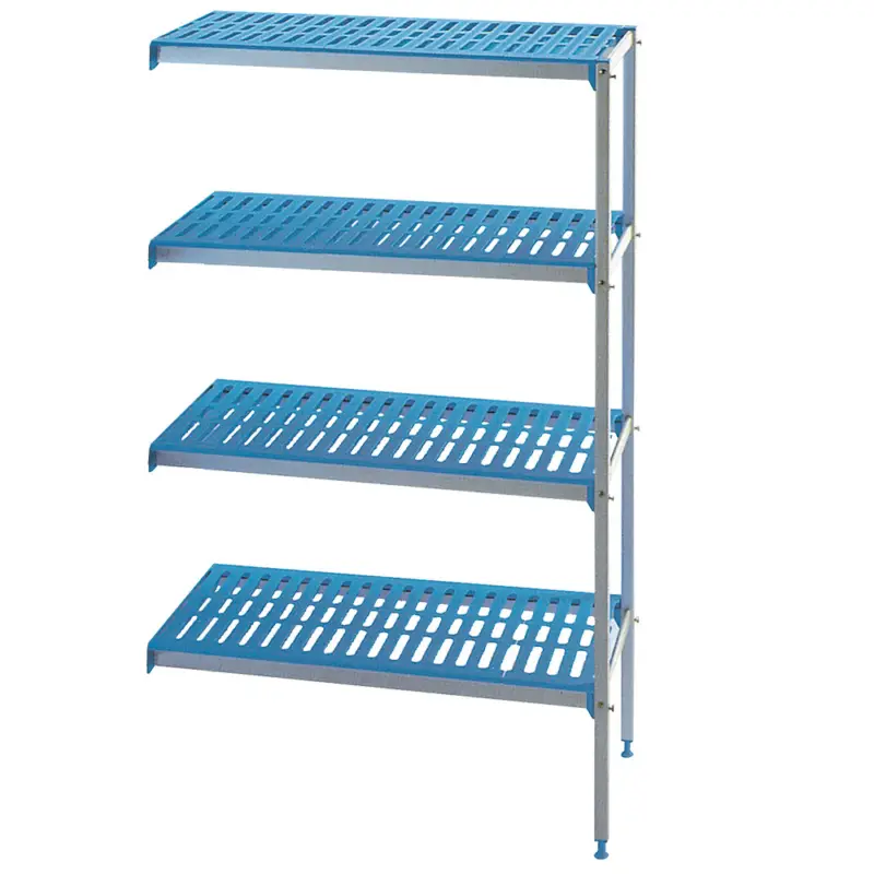 Hoekrek In Geanodiseerd Aluminium 4 Niveau’s “modular Rack” Tijdelijk Beschikbaar