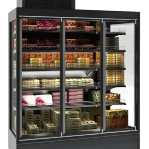 Gratis Retour Wandkoeling Max 6.0 | Remote | Zwart | -1°C/+7°C | Geforceerd | LED | 1875x975x2210mm