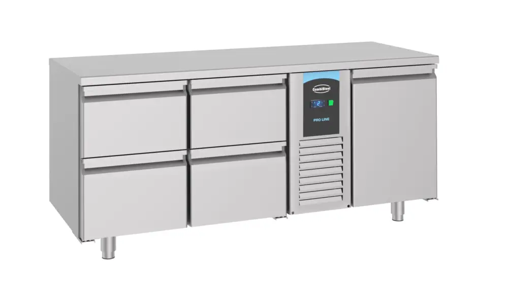 Korting Koelwerkbank | 474L | 1 Deur + 4 Laden | -2°c/+8°c | 1785x700x850mm