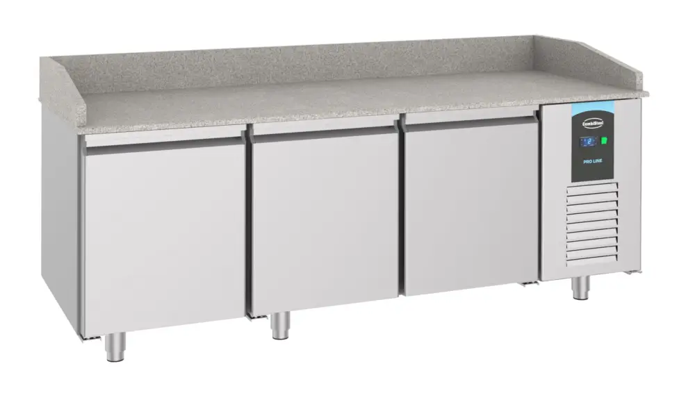 Laatste Kans Pizzawerkbank | 615L | 3 Deuren| -2°c/+8°c | 2100x800x1080mm