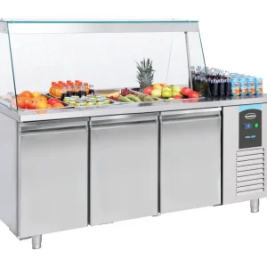Saladette 3 Deuren 4x 1/1 GN Pan | Combisteel Voordeelprijs