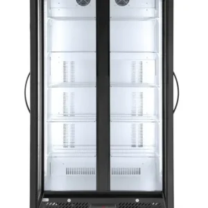 Arktic Drankenkoeling | 506L | Zwart | +2°C/+10°C | Geforceerd | Draaideuren | 940x635x1983mm Betrouwbaar