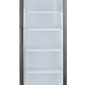 Populair Arktic Koelkast | 313L | Zwart | +2°C/+10°C | Geforceerd | Wielen | 620x669x1965mm