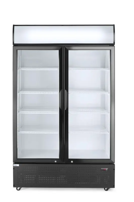 Arktic Koelkast | 618L | Zwart | +2°C/+10°C | Geforceerd | Klapdeuren | Wielen | 1120x595x1965mm Rechtstreeks Van De Fabrikant