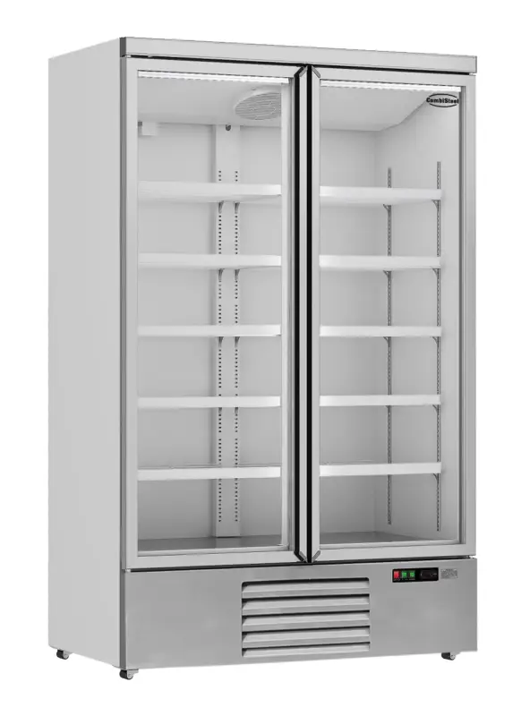 Weekendaanbieding Combisteel Koelkast | 1000L | Wit | 0°C/+10°C | Geforceerd | Draaideuren | Wielen | 1253x710x1997mm