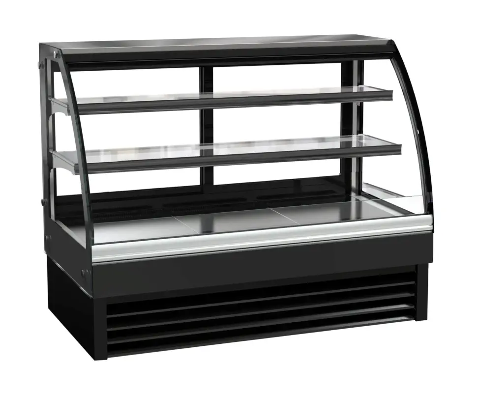 1500 Koelvitrine Rond Korting