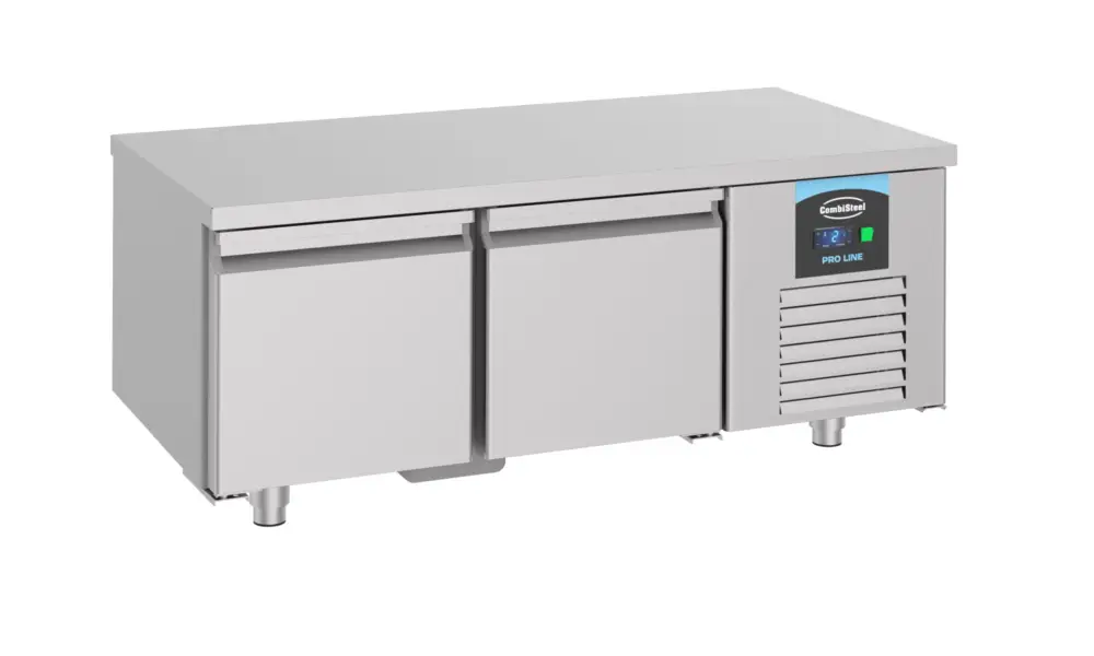 Beperkt Aanbod Combisteel Koelwerkbank | PRO LINE | Laag Model | 180L | 2 Deuren | -2°C/+8°C | Geforceerd | 1200x700x600mm
