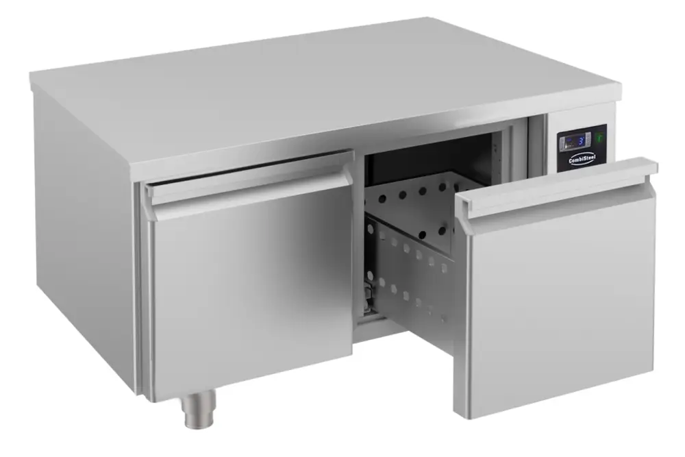 Combisteel Koelwerkbank | PRO LINE | Laag Model | 180L | 2 Laden 1/1 GN | –2°C/+8°C | Geforceerd | 1200x700x600mm Favoriet