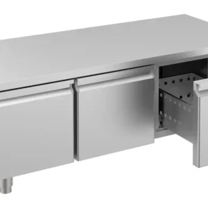 Combisteel Koelwerkbank | PRO LINE | Laag Model | 280L | 3 Laden | -2°C/+8°C | Geforceerd | 1600x700x600mm Bestseller