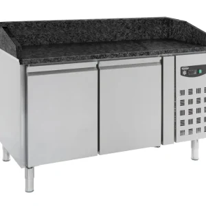 Gratis Retour Combisteel Pizzawerkbank | 390L | 2 Deuren | +2°c/+8°c | Geforceerd | 1510x800x850/1000mm